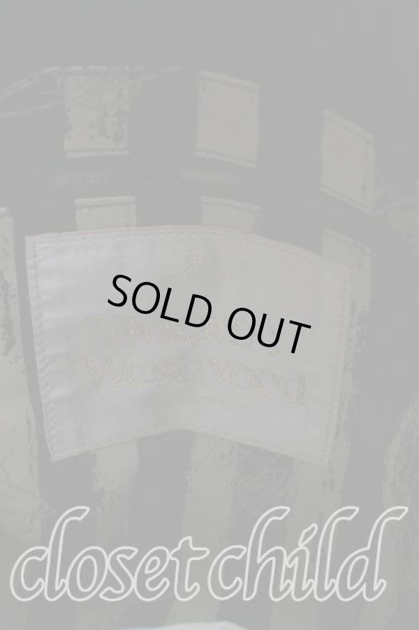 画像5: ヴィヴィアンウエストウッド 中古 / ベーカーストリートショルダーバッグ  黒  H-25-12-28-112-ba-OD-ZH (5)