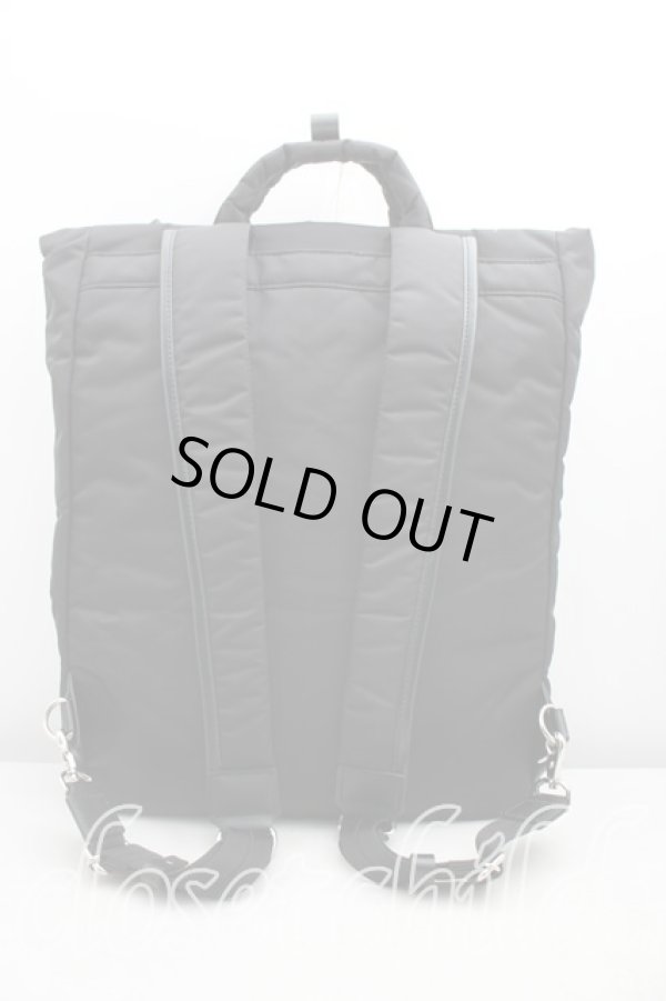 画像2: ヴィヴィアンウエストウッド 中古 / エナメルORB 2WAYバッグパック  黒  H-25-12-28-113-ba-IN-ZH (2)