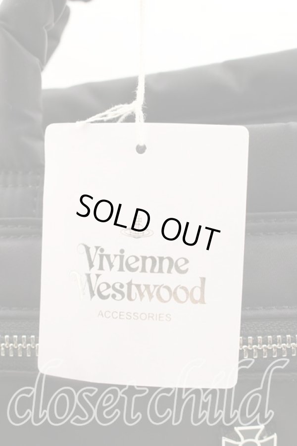 画像5: ヴィヴィアンウエストウッド 中古 / エナメルORB 2WAYバッグパック  黒  H-25-12-28-113-ba-IN-ZH (5)