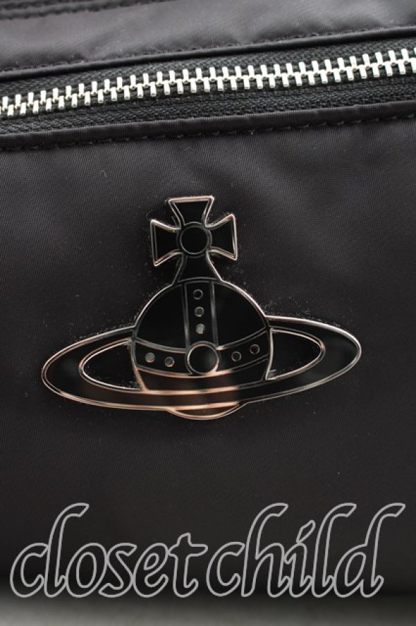 画像6: ヴィヴィアンウエストウッド 中古 / エナメルORB 2WAYバッグパック  黒  H-25-12-28-113-ba-IN-ZH (6)