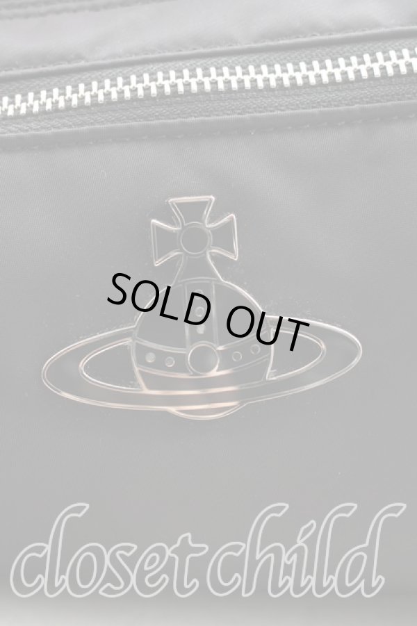 画像6: ヴィヴィアンウエストウッド 中古 / エナメルORB 2WAYバッグパック  黒  H-25-12-28-113-ba-IN-ZH (6)