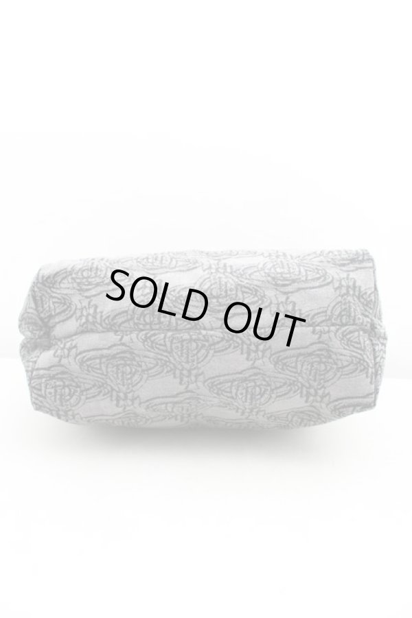 画像4: ヴィヴィアンウエストウッド 中古 / オーブリピートショルダーバッグ  灰  H-25-12-28-114-ba-IN-ZH (4)