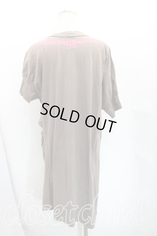 画像2: ヴィヴィアンウエストウッド 中古 / ネックレスptカットソーワンピ 3（11号相当） カーキ  H-25-12-28-012-op-OD-ZH (2)