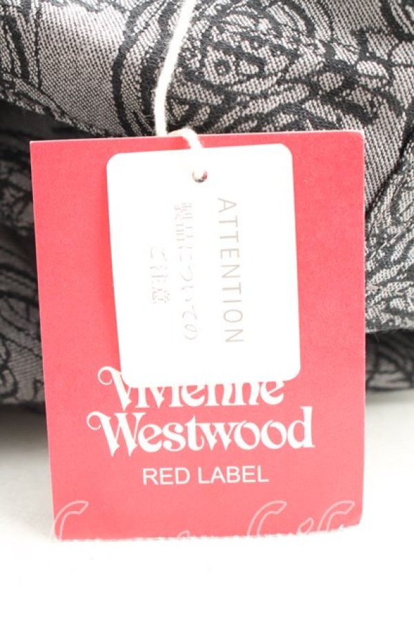 画像5: ヴィヴィアンウエストウッド 中古 / オーブリピートトートバッグ  灰  H-25-12-28-115-ba-IN-ZH (5)