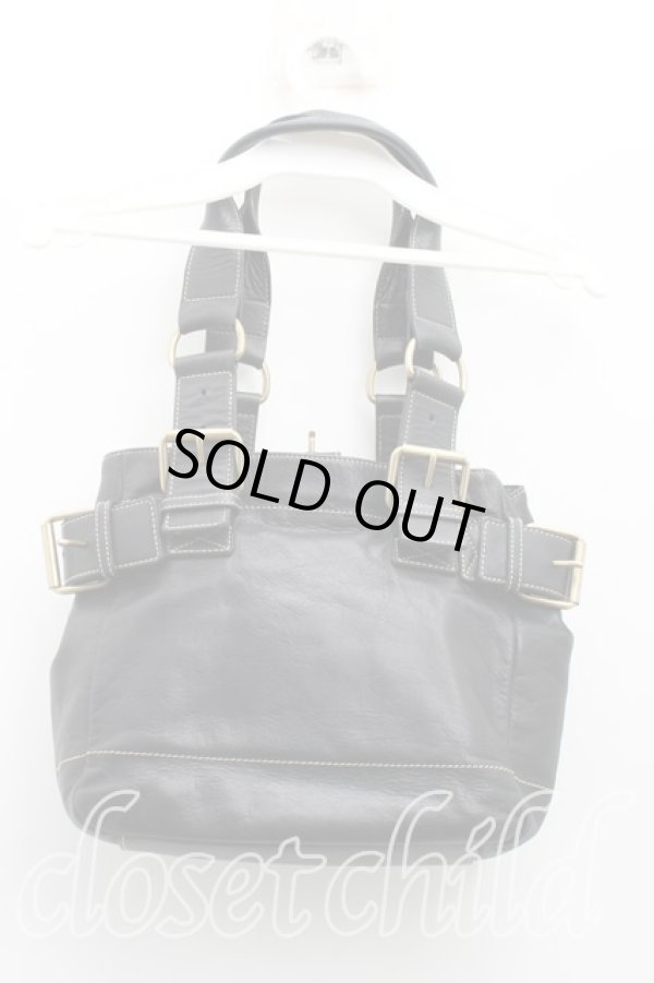 画像2: ヴィヴィアンウエストウッド 中古 / アコードハンドバッグ  黒  H-25-12-28-116-ba-OD-ZH (2)