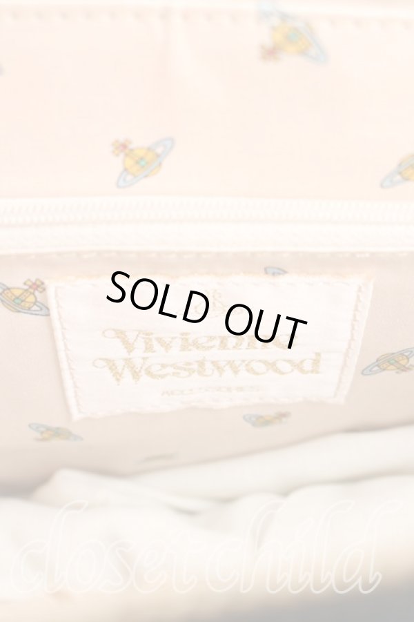 画像4: ヴィヴィアンウエストウッド 中古 / プレーンバッグ  黒  H-25-12-28-117-ba-OD-ZH (4)