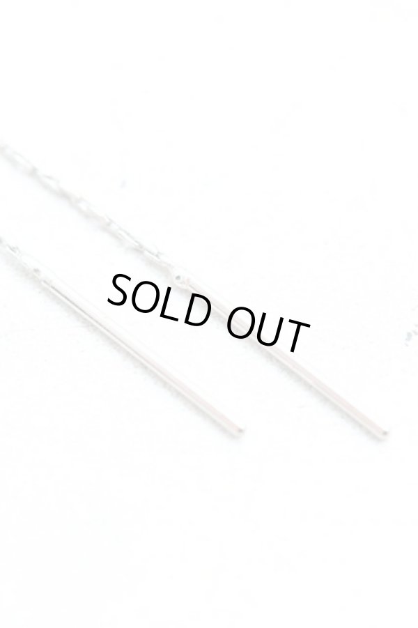 画像4: ヴィヴィアンウエストウッド 中古 / ミニチュアロングピアス  シルバー  H-25-12-28-118-er-OD-ZH (4)