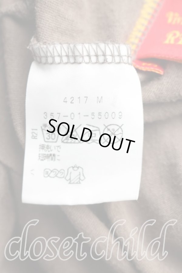 画像4: ヴィヴィアンウエストウッド 中古 / ネックレスptカットソーワンピ 3（11号相当） カーキ  H-25-12-28-012-op-OD-ZH (4)