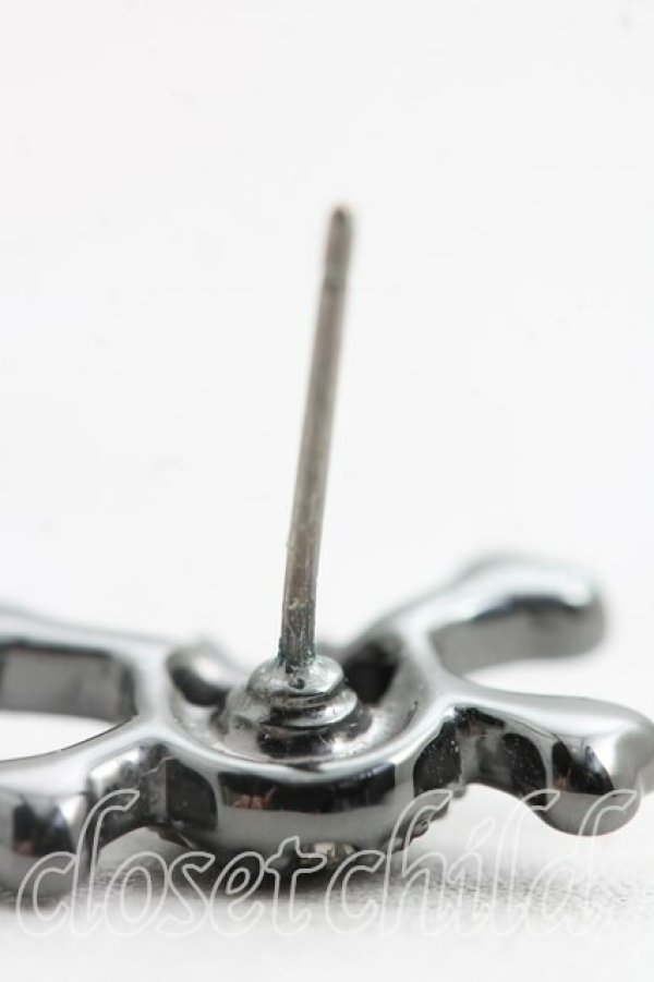 画像5: ヴィヴィアンウエストウッド 中古 / ディアマンテスカルシングルピアス  ガンメタ  H-25-12-28-119-er-IN-ZH (5)