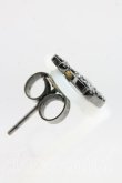 画像2: ヴィヴィアンウエストウッド 中古 / WILBA SINGLE STUDピアス  ガンメタ  H-25-12-28-120-er-IN-ZH (2)