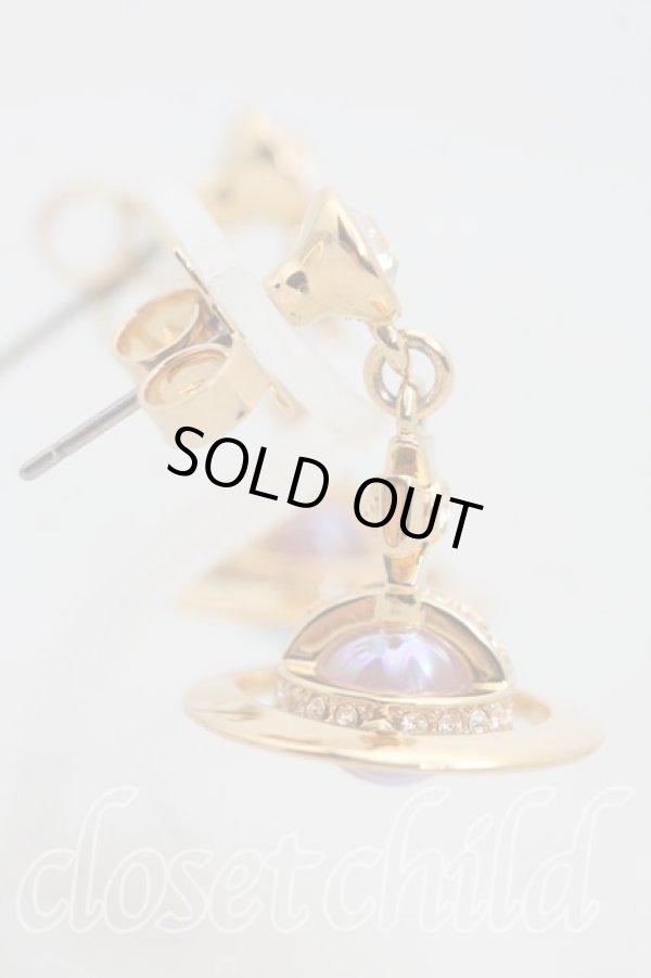 画像3: ヴィヴィアンウエストウッド 中古 / ニュープチオーブピアス  ゴールド  H-25-12-28-121-er-OD-ZH (3)