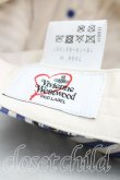 画像4: ヴィヴィアンウエストウッド 中古 / ストライプRED KABELSTAMPプリントキャップ  青  H-25-12-28-124-ha-OD-ZH (4)