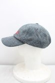 画像2: ヴィヴィアンウエストウッド 中古 / ツイードラインオーブキャップ  青  H-25-12-28-125-ha-OD-ZH (2)