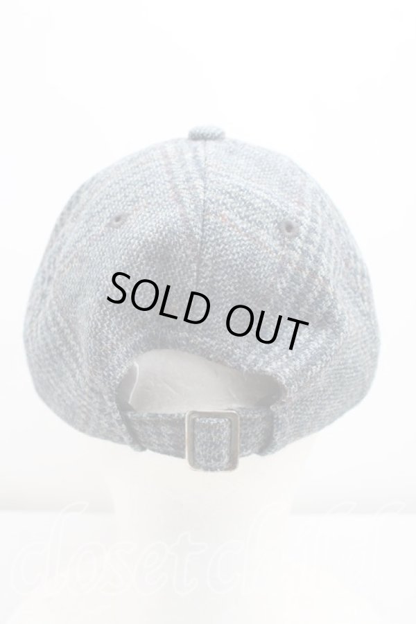 画像3: ヴィヴィアンウエストウッド 中古 / ツイードラインオーブキャップ  青  H-25-12-28-125-ha-OD-ZH (3)