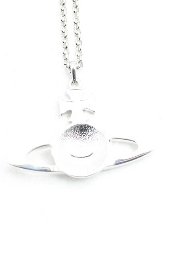 画像2: ヴィヴィアンウエストウッド 中古 / LARGE METAL ORB PENDANT  シルバー  H-25-12-28-127-nl-IN-ZH (2)