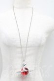 画像5: ヴィヴィアンウエストウッド 中古 / ジャイアントオーブネックレス  シルバーｘピンク  H-25-12-28-128-nl-OD-ZH (5)