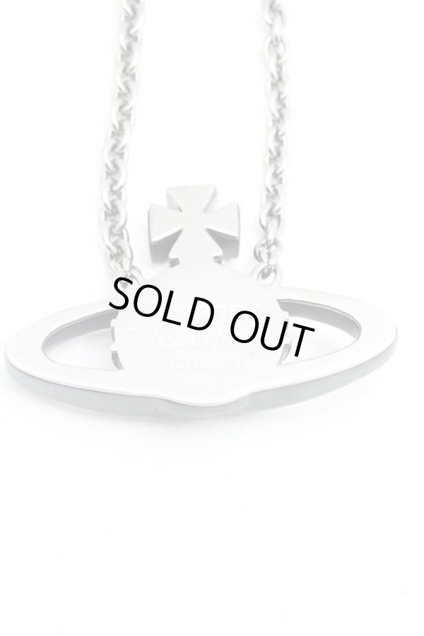 画像2: ヴィヴィアンウエストウッド 中古 / レジンバスレリーフネックレス  黒  H-25-12-28-130-nl-OD-ZH (2)