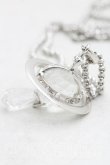画像2: ヴィヴィアンウエストウッド 中古 / Crystal Dropスモールペンダント  シルバー  H-25-12-28-131-nl-OD-ZH (2)