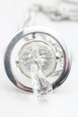 画像3: ヴィヴィアンウエストウッド 中古 / Crystal Dropスモールペンダント  シルバー  H-25-12-28-131-nl-OD-ZH (3)