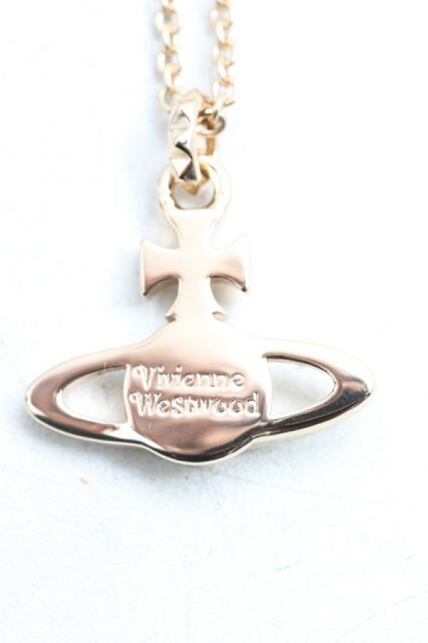 画像2: ヴィヴィアンウエストウッド 中古 / メイフェアバスレリーフネックレス  ゴールド  H-25-12-28-132-nl-OD-ZH (2)