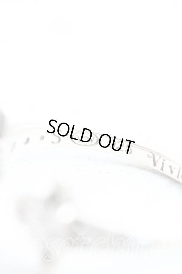 画像6: ヴィヴィアンウエストウッド 中古 / REINAリング S(10号相当） シルバー  H-25-12-28-133-rg-OD-ZH (6)