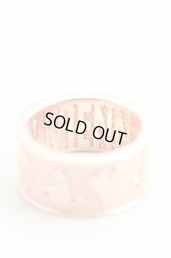 画像4: ヴィヴィアンウエストウッド 中古 / KINGSTONリング XS（10号相当） ピンクゴールド  H-25-12-28-135-rg-OD-ZH (4)