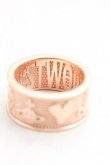 画像5: ヴィヴィアンウエストウッド 中古 / KINGSTONリング XS（10号相当） ピンクゴールド  H-25-12-28-135-rg-OD-ZH (5)