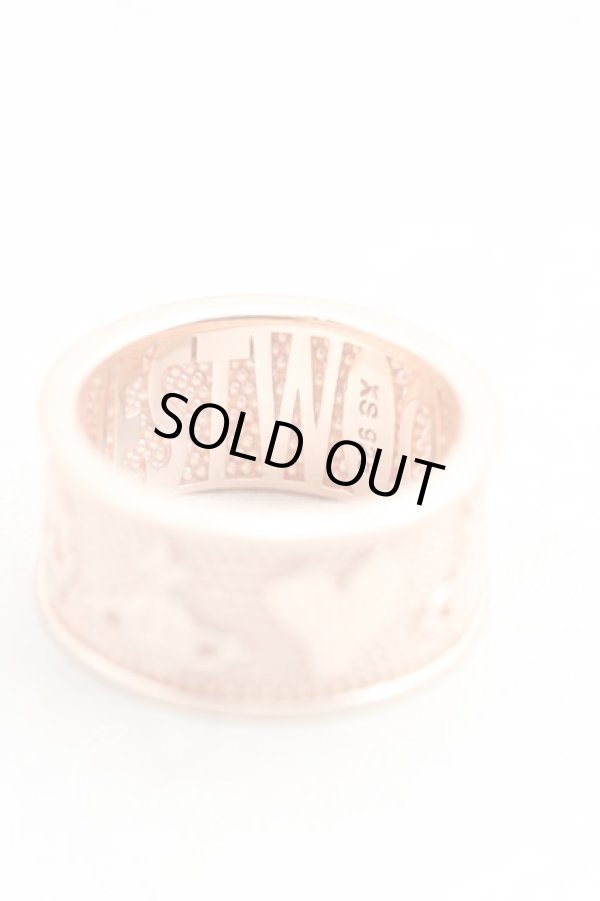 画像5: ヴィヴィアンウエストウッド 中古 / KINGSTONリング XS（10号相当） ピンクゴールド  H-25-12-28-135-rg-OD-ZH (5)