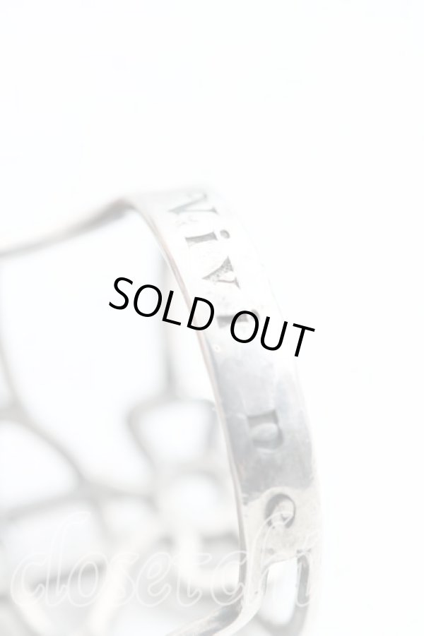 画像4: ヴィヴィアンウエストウッド 中古 / シンラインアーマーリング L(13号相当） シルバー  H-25-12-28-136-rg-OD-ZH (4)