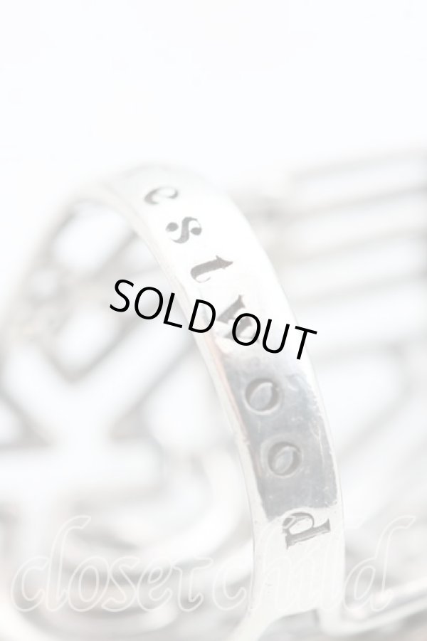 画像5: ヴィヴィアンウエストウッド 中古 / シンラインアーマーリング L(13号相当） シルバー  H-25-12-28-136-rg-OD-ZH (5)