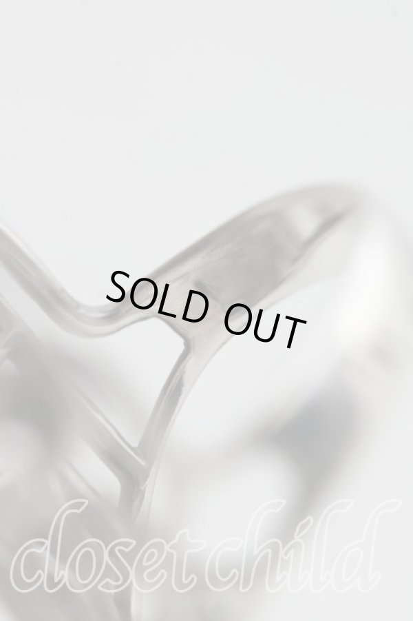 画像6: ヴィヴィアンウエストウッド 中古 / シンラインアーマーリング L(13号相当） シルバー  H-25-12-28-136-rg-OD-ZH (6)