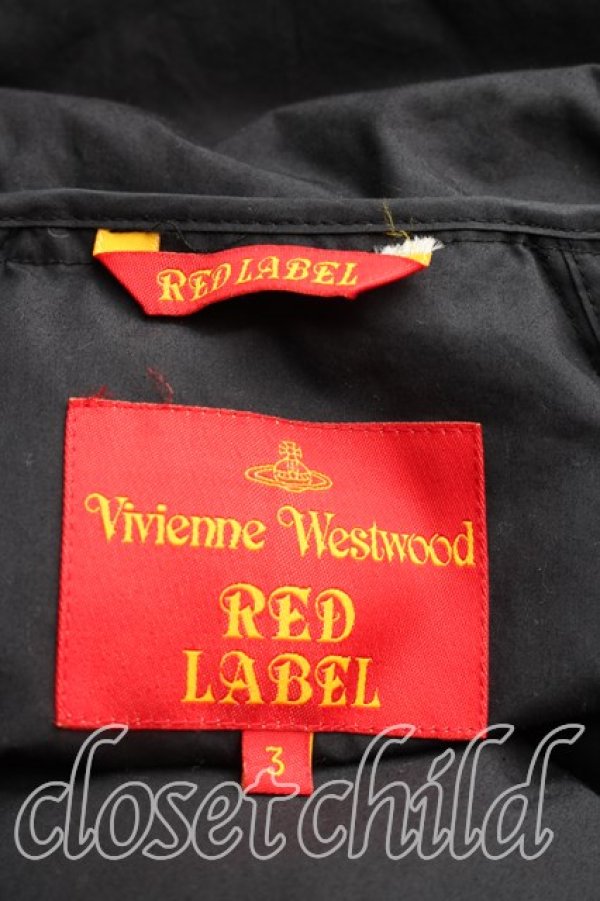 画像4: ヴィヴィアンウエストウッド 中古 / フロントアシメダウンジャケット 3(11号相当） 黒  H-25-12-28-014-co-OD-ZH (4)