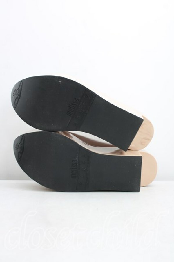 画像5: ヴィヴィアンウエストウッド×Melissa 中古 / メリッサロッキンホースバレリーナ EU38（24cm相当） 白  H-25-12-28-137-sh-OD-ZH (5)