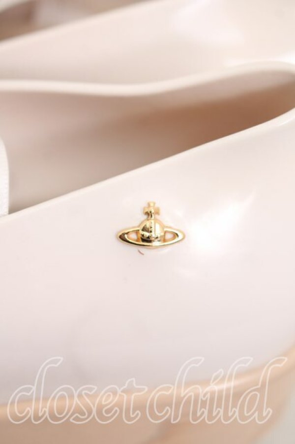 画像6: ヴィヴィアンウエストウッド×Melissa 中古 / メリッサロッキンホースバレリーナ EU38（24cm相当） 白  H-25-12-28-137-sh-OD-ZH (6)