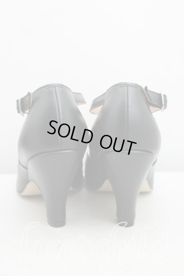 画像4: Worlds End 中古 / T-BARシューズ UK4（23cm相当） 黒  H-25-12-28-138-sh-OD-ZH (4)