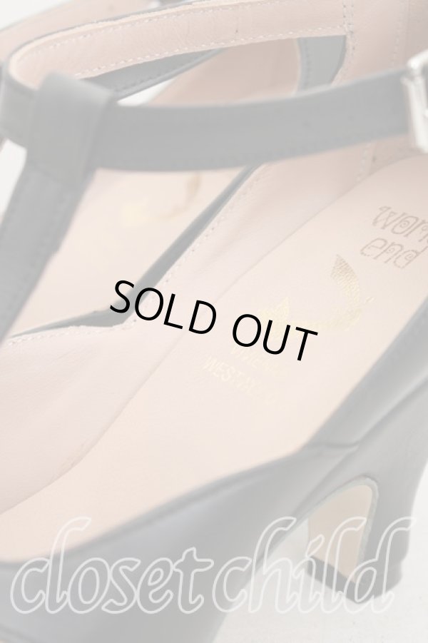 画像6: Worlds End 中古 / T-BARシューズ UK4（23cm相当） 黒  H-25-12-28-138-sh-OD-ZH (6)