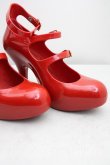 画像6: ヴィヴィアンウエストウッド×Melissa 中古 / 3ストラップエレベーテッドシューズ EU37（23.5cm相当） 赤  H-25-12-28-139-sh-OD-ZH (6)