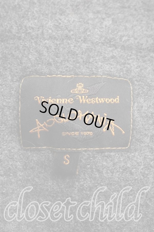 画像3: ANGLOMANIA 中古 / ウール脇下切替フーディパーカー S 灰  H-26-01-11-023-to-IN-ZH (3)