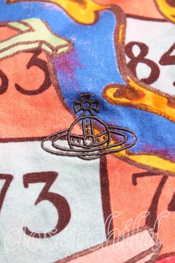 画像5: ヴィヴィアンウエストウッド MAN 中古 / "SNAKES AND LADDERS"リラックスTシャツ FREE マルチ  H-26-01-11-025-to-IN-ZH (5)