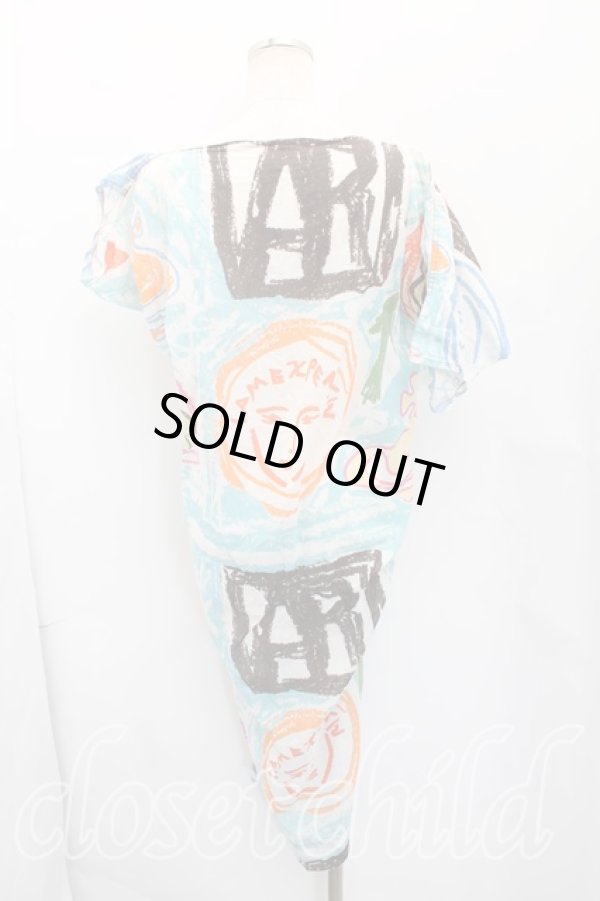 画像2: ヴィヴィアンウエストウッド 中古 / クレヨンガウン 42(11号相当) マルチ  H-26-01-11-026-to-IN-ZH (2)