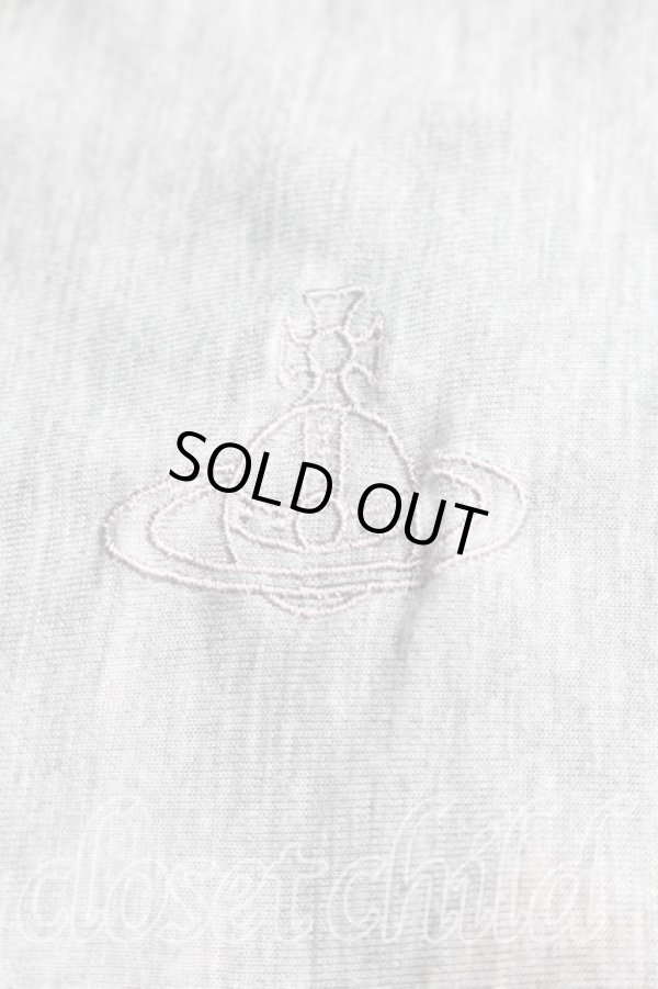 画像6: ヴィヴィアンウエストウッド 中古 / ラインオーブ刺繍カーディガン 2（9号相当） 灰  H-26-01-11-029-to-OD-ZH (6)