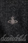 画像6: ヴィヴィアンウエストウッド 中古 / 単色オーブ刺繍フーディロングカーディガン 3(11号相当) 灰  H-26-01-11-031-to-IN-ZH (6)