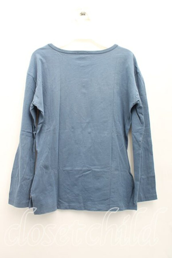 画像2: ヴィヴィアンウエストウッド 中古 / シードツリーpt長袖カットソー S 青  H-26-01-11-033-to-OD-ZH (2)