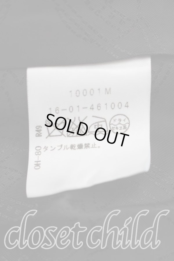 画像4: ヴィヴィアンウエストウッド 中古 / チェックダブルブレストジャケット 3(11号相当) 黒  H-26-01-11-034-jc-IN-ZH (4)