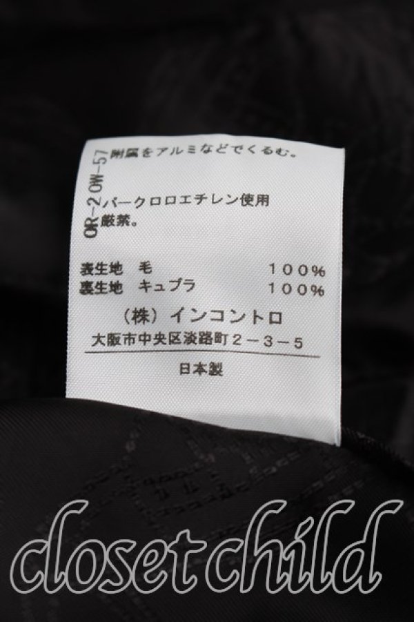 画像5: ヴィヴィアンウエストウッド 中古 / チェックダブルブレストジャケット 3(11号相当) 黒  H-26-01-11-034-jc-IN-ZH (5)
