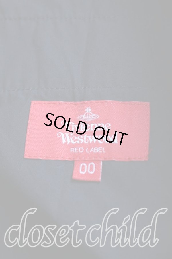 画像3: ヴィヴィアンウエストウッド 中古 / ハイウエストコットンパンツ 00(ワンサイズ) 黒  H-26-01-11-038-pa-IN-ZH (3)