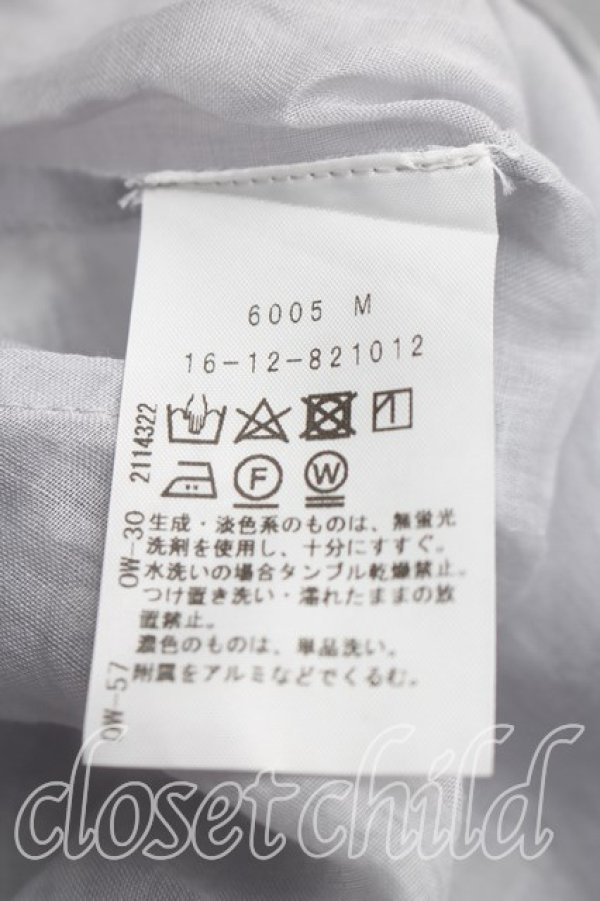 画像4: ヴィヴィアンウエストウッド 中古 / ビブハートシフォンシャツ 00(ワンサイズ) ライトグレー  H-26-01-11-040-bl-IN-ZH (4)