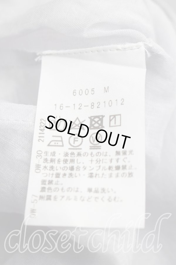 画像4: ヴィヴィアンウエストウッド 中古 / ビブハートシフォンシャツ 00(ワンサイズ) ライトグレー  H-26-01-11-040-bl-IN-ZH (4)