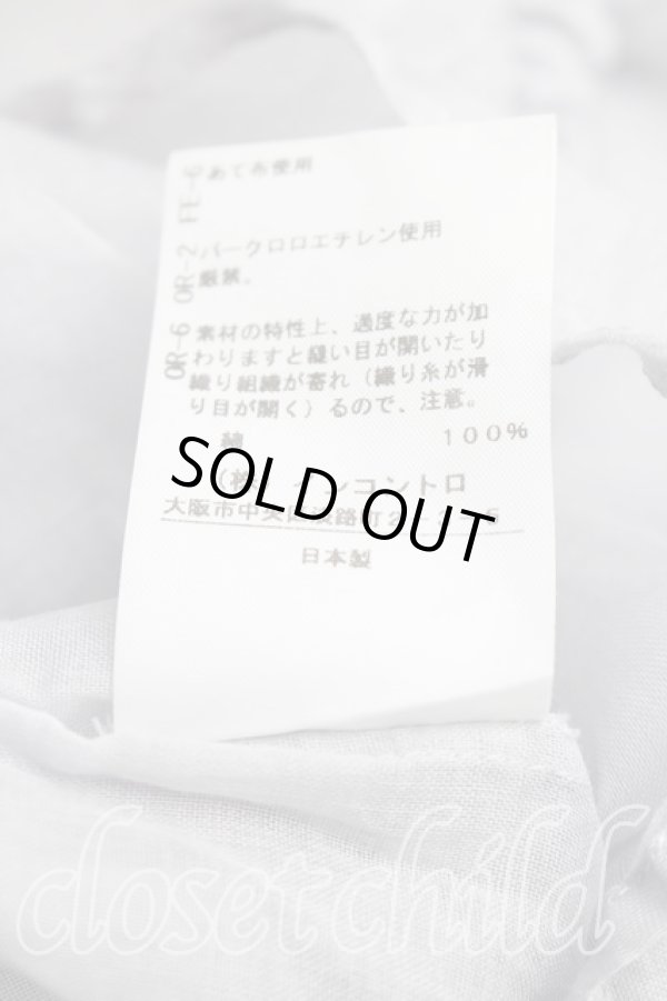 画像5: ヴィヴィアンウエストウッド 中古 / ビブハートシフォンシャツ 00(ワンサイズ) ライトグレー  H-26-01-11-040-bl-IN-ZH (5)