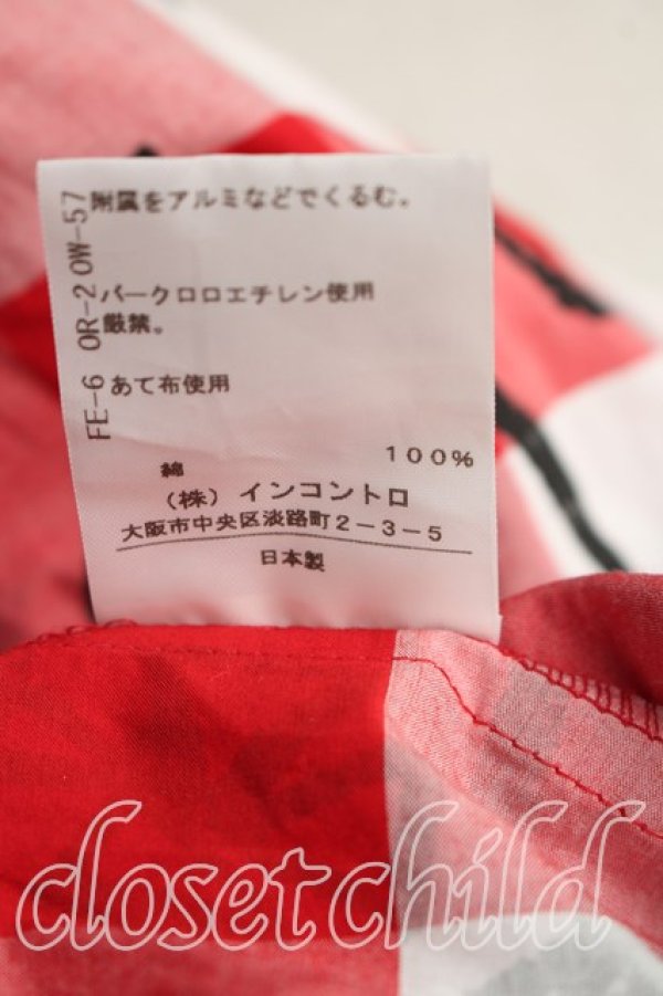 画像5: ヴィヴィアンウエストウッド 中古 / スクリブルハートスモッグシャツ 00(ワンサイズ) 赤  H-26-01-11-041-bl-IN-ZH (5)